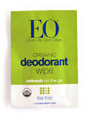 deodorant wipes