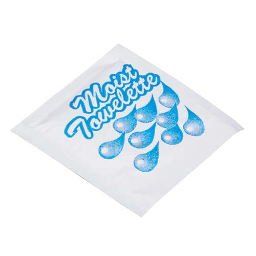 moist towelette