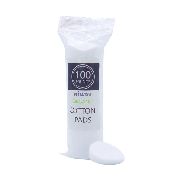 Natural Biodegradable Cosmetic Round Cotton Pads