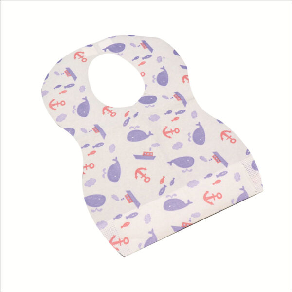 Disposable Waterproof Customized Paper Baby Bibs