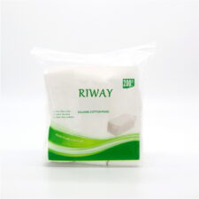 Pure Cotton Makeup Remover Square Sealed Edge Pads