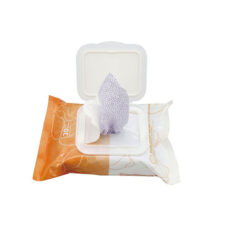 Dual-side Exfoliating Wet Wipes For Facial Cleaning