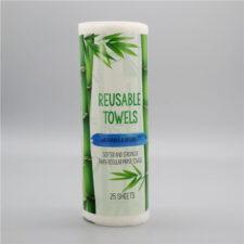 Bamboo Fiber Nonwoven Household Cleaning Cloth Roll