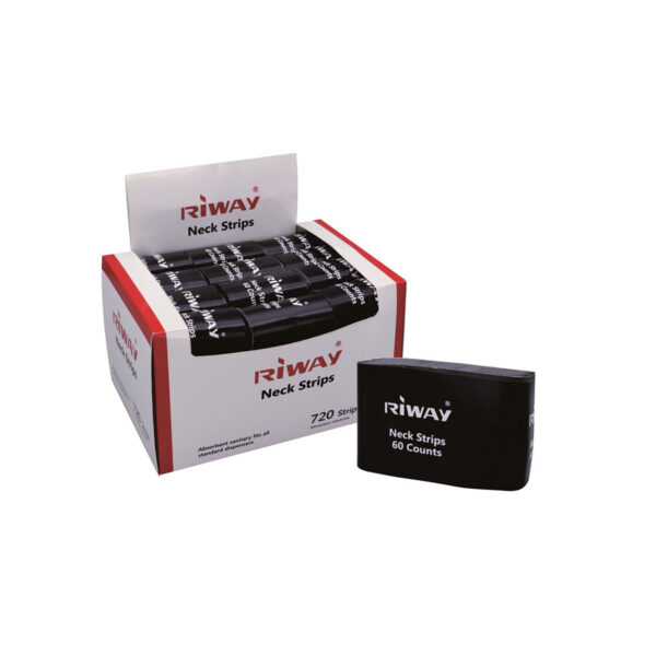 Super soft hair salon black neck strips