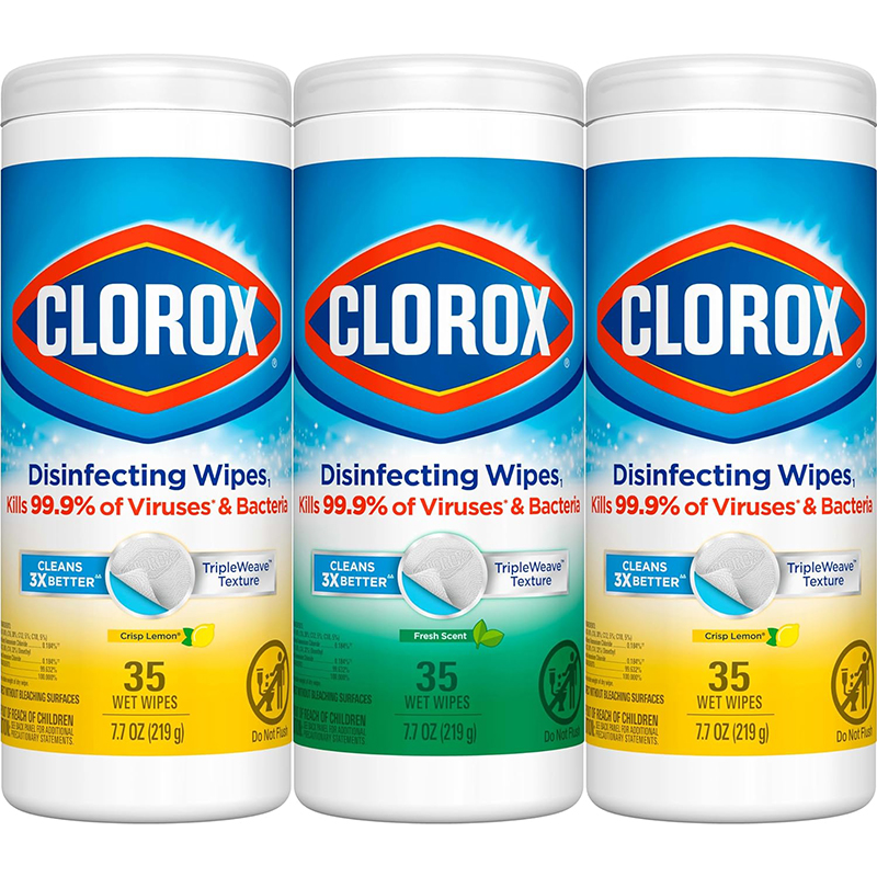 clorox disinfecting wipes