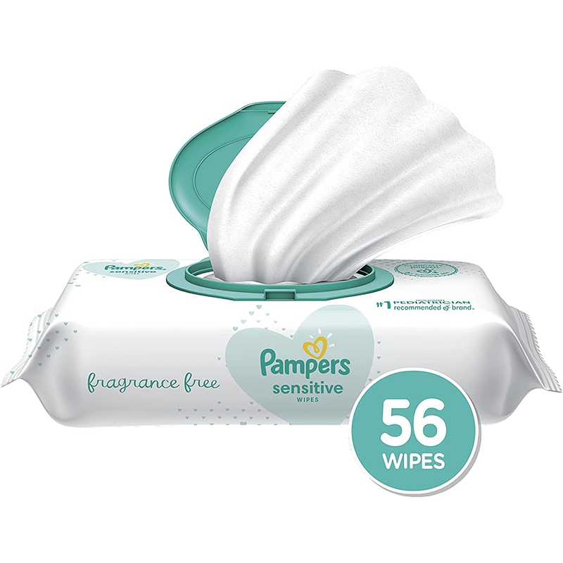 pampers sensitive wipes