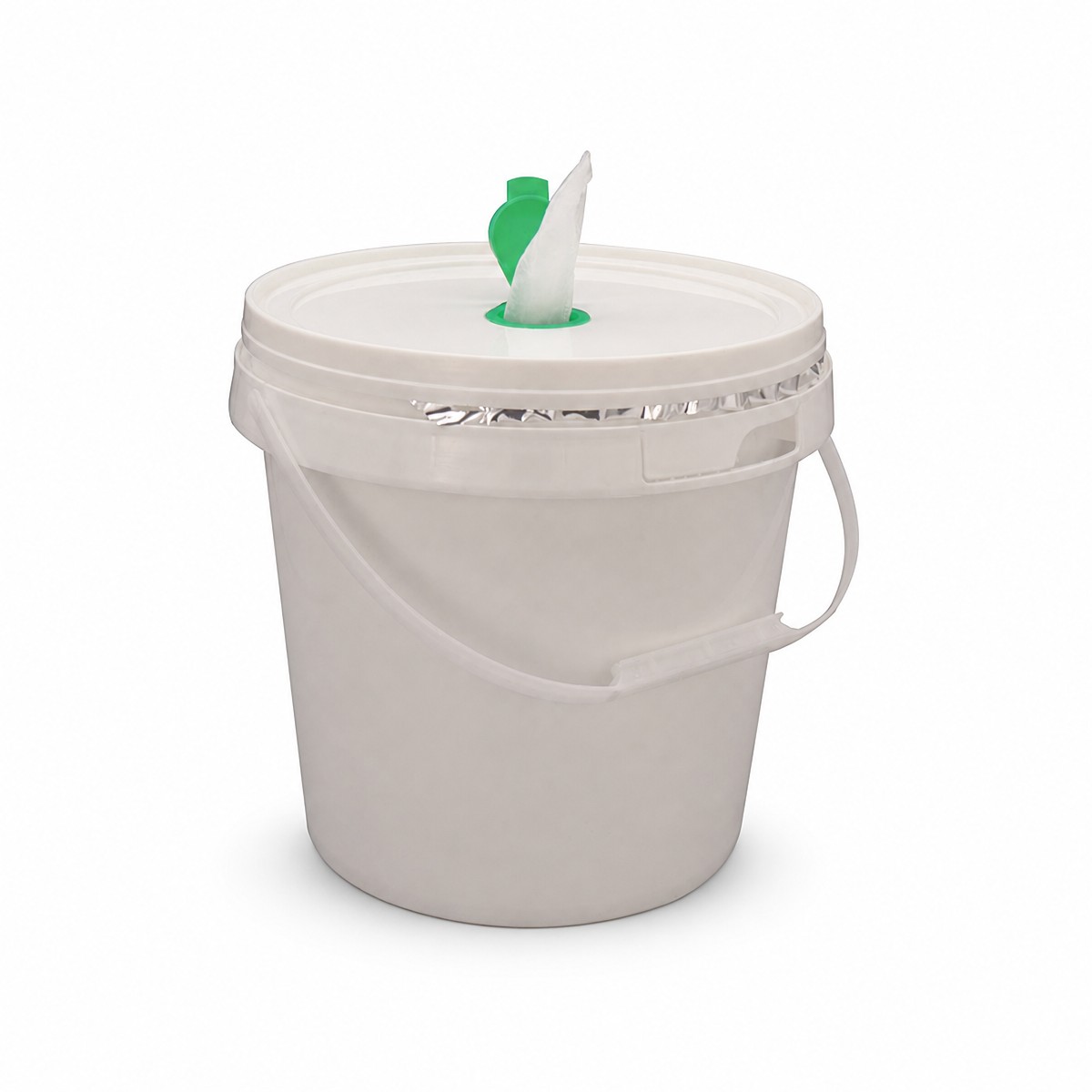 1200cts Disposable Gym Sanitizing Roll Wipes in Bukcet
