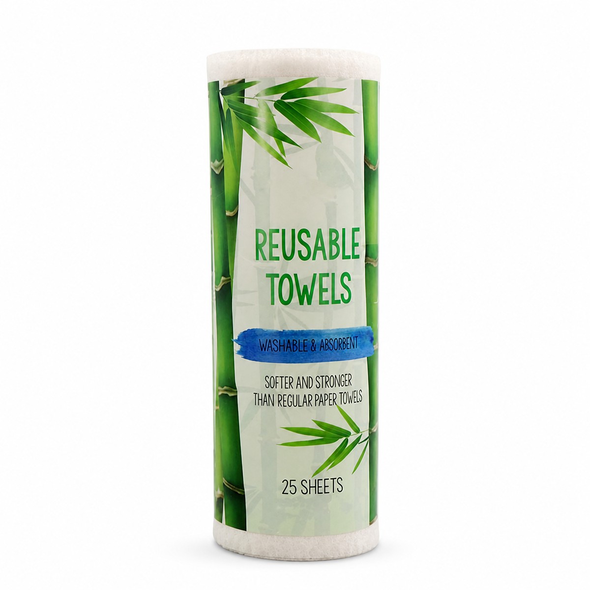 Bamboo Fiber Nonwoven Household Cleaning Cloth Roll