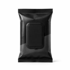Black Bamboo & Charcoal Wipes For Facial Cleaning