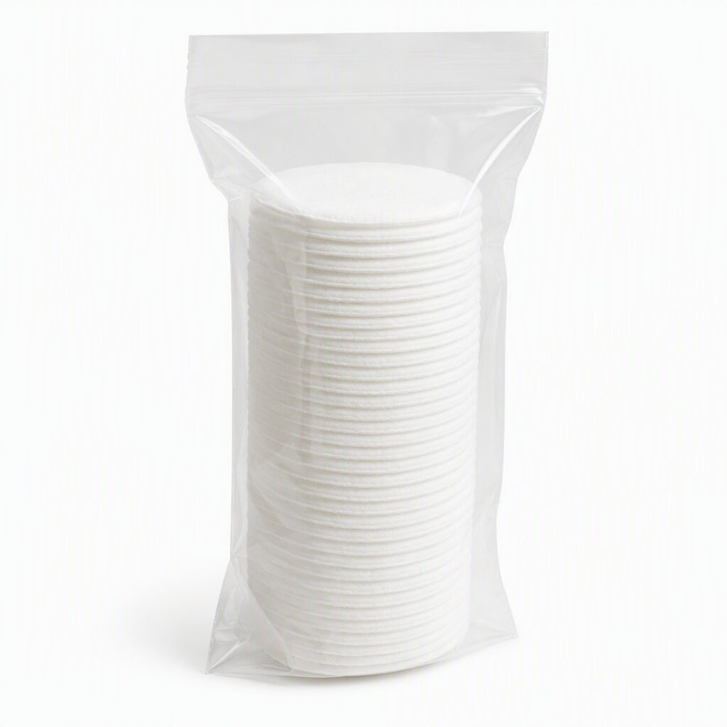 100% Cotton Facial Cleansing Round Cosmetic Pads