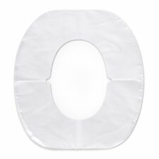 Oversized waterproof disposable toilet seat cover