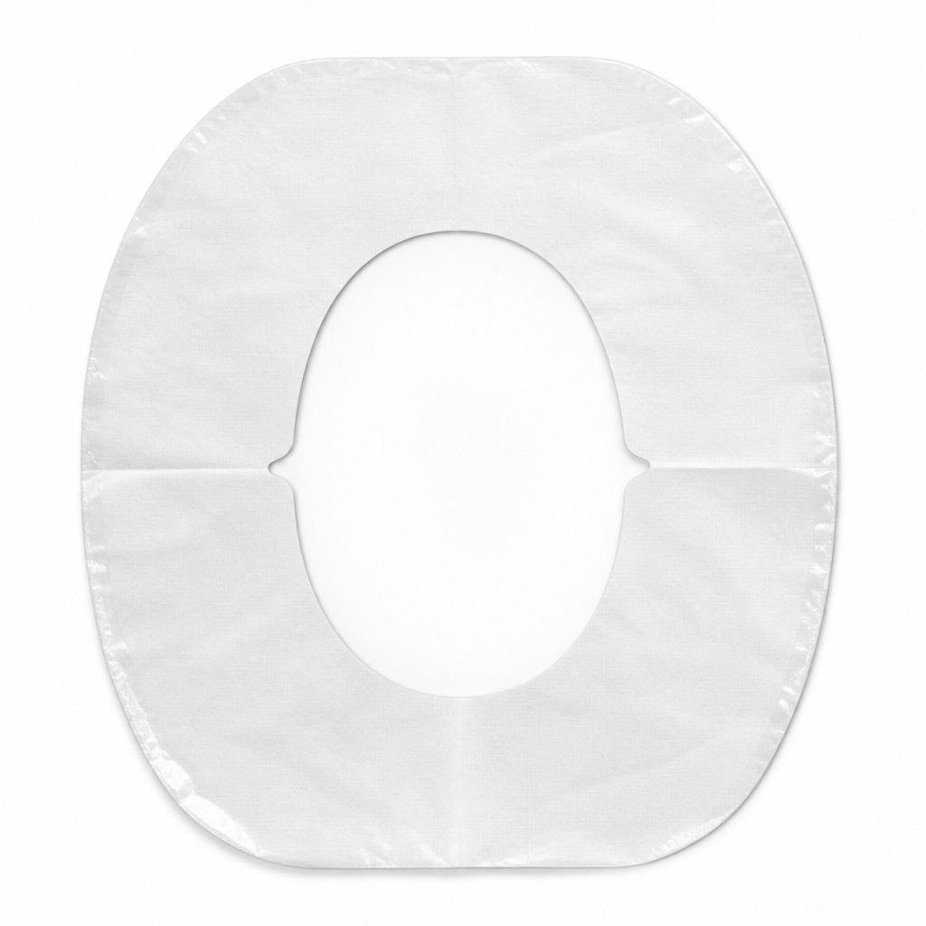 Oversized waterproof disposable toilet seat cover