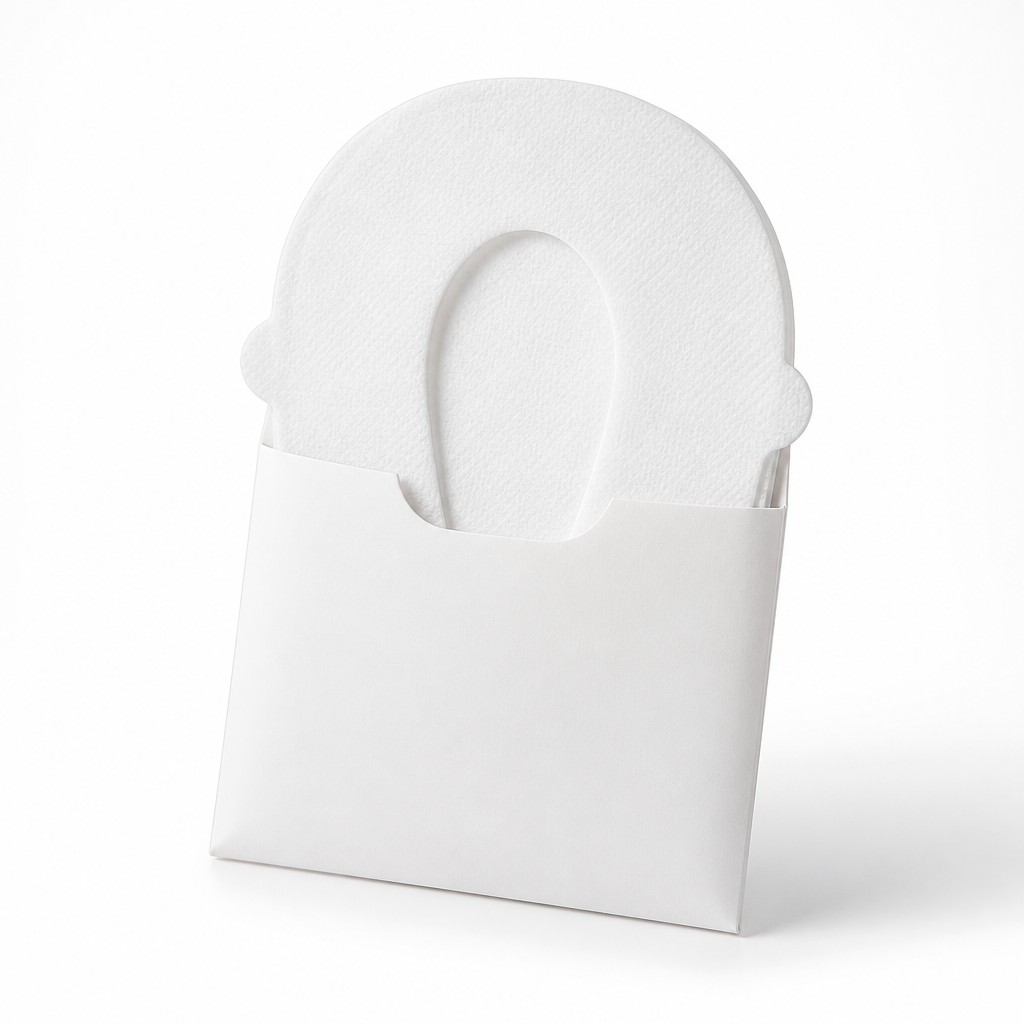 Travel disposable toilet seat covers pack