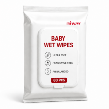 wholesale Fragrance free super soft OEM baby wet wipes for baby