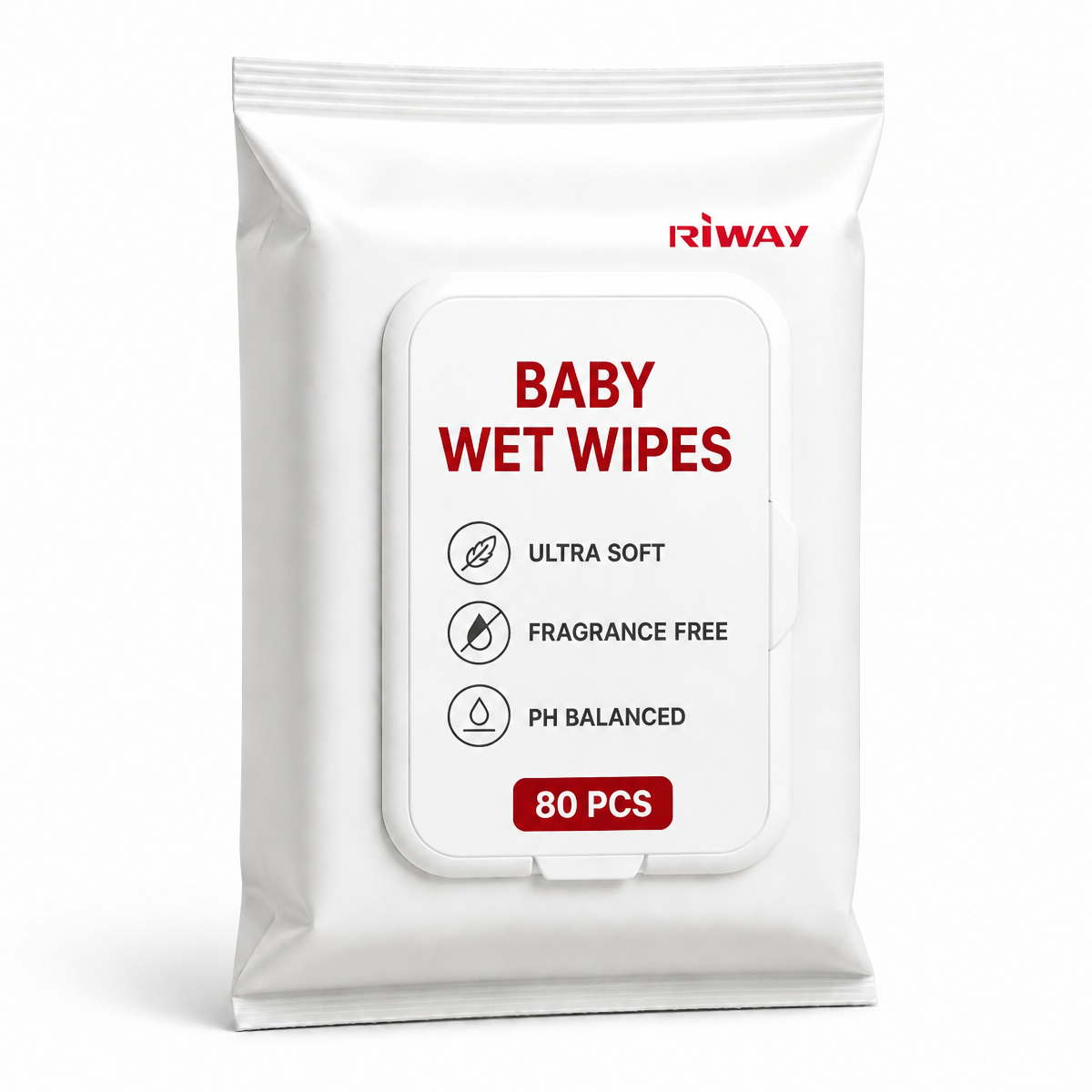 wholesale Fragrance free super soft OEM baby wet wipes for baby