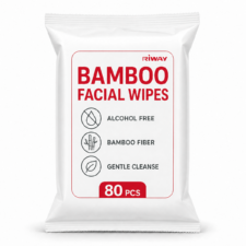 Alcohol-free Bamboo Facial Wipes For Makeup