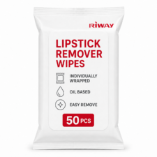 Individual Wrapped Lipstick Remover Wet Wipes