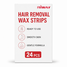 Body Hair Removal Disposable Wax Strips For Women