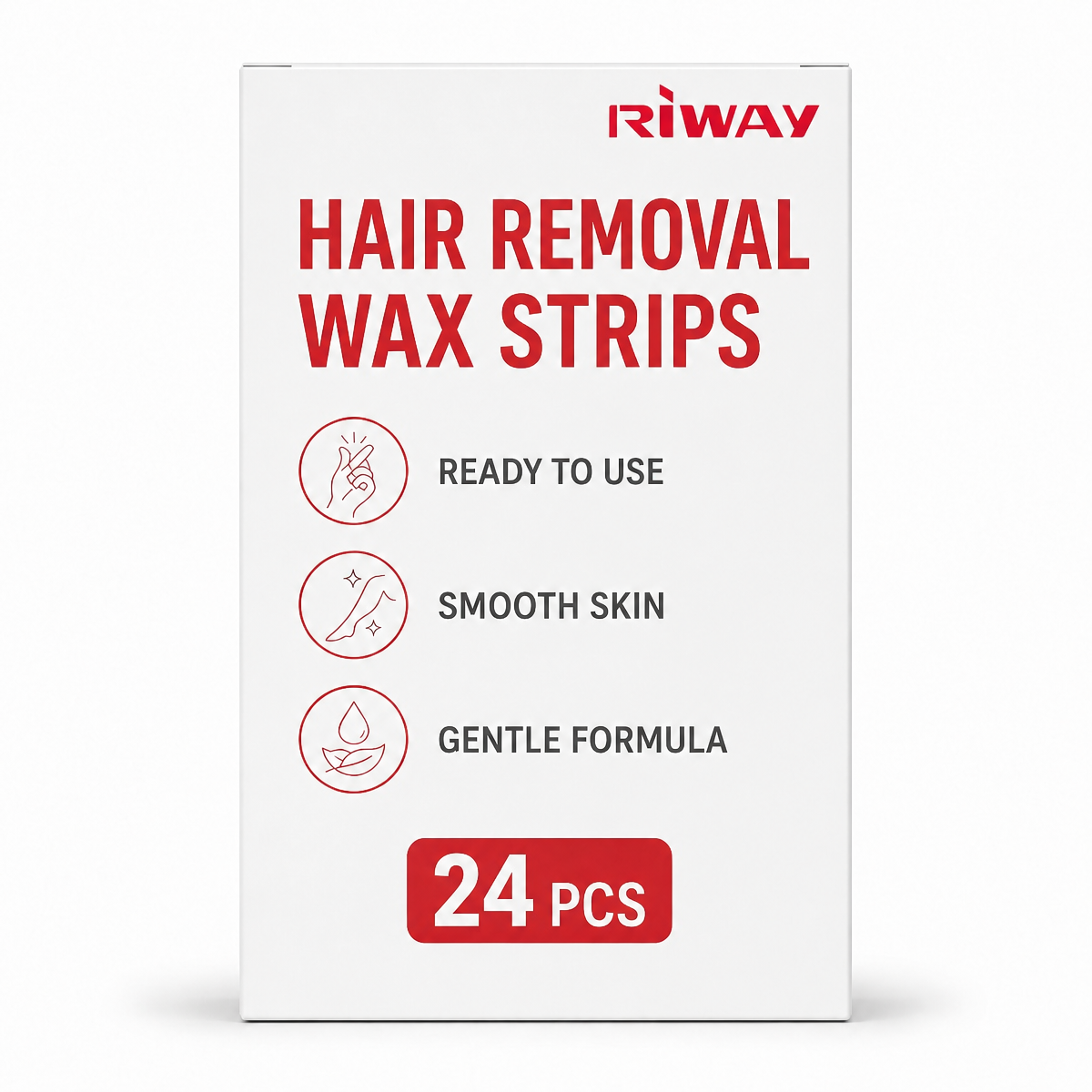 Body Hair Removal Disposable Wax Strips For Women