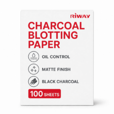 Black Charcoal Facial Oil Blotting Paper