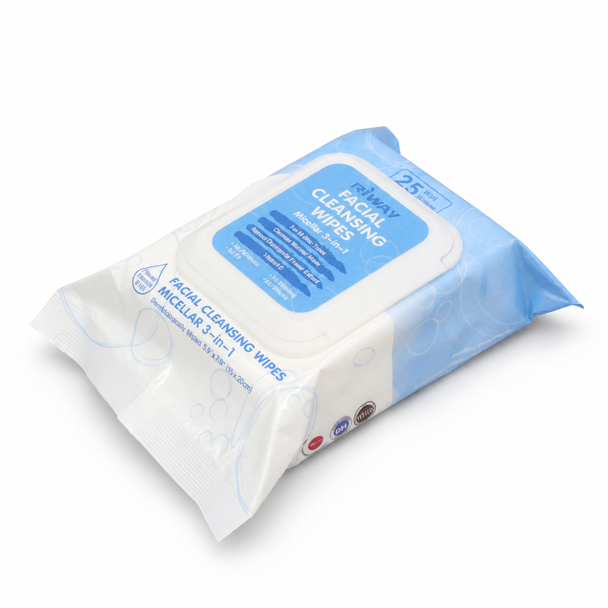 Micellar 3-in-1 Facial Cleansing Wipes Kit - Image 4