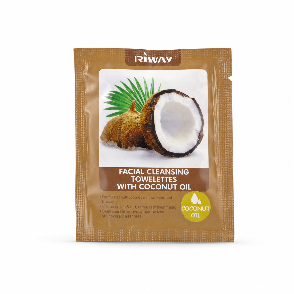 Deep Clean Coconut Oil Facial Wipes For Makeup - Image 3