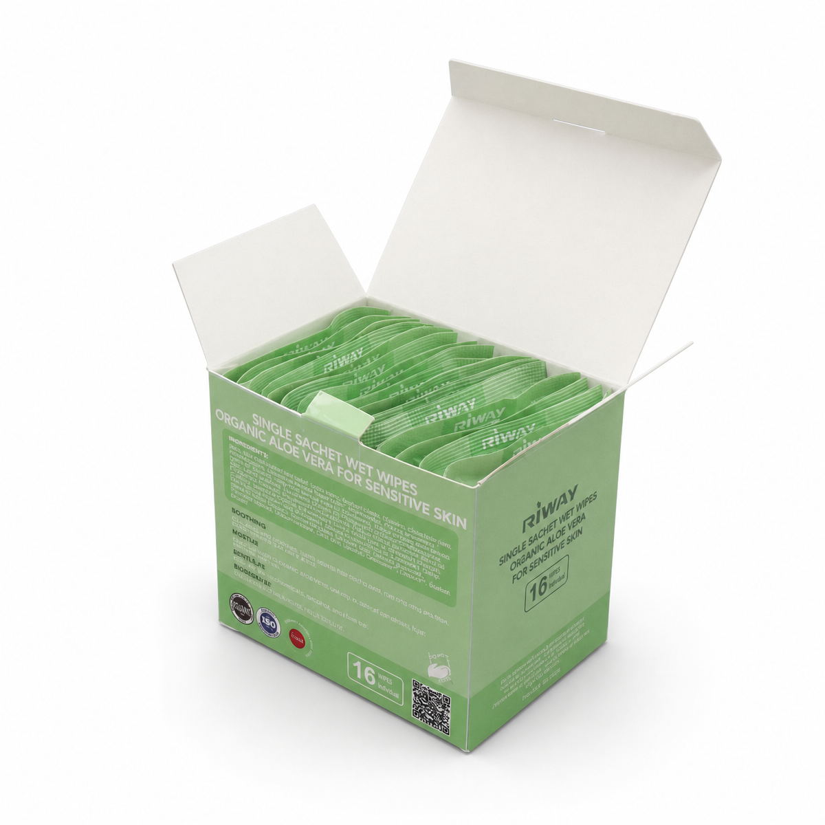 Organic Aloe Vera Wet Wipes for Sensitive Skin - Image 4