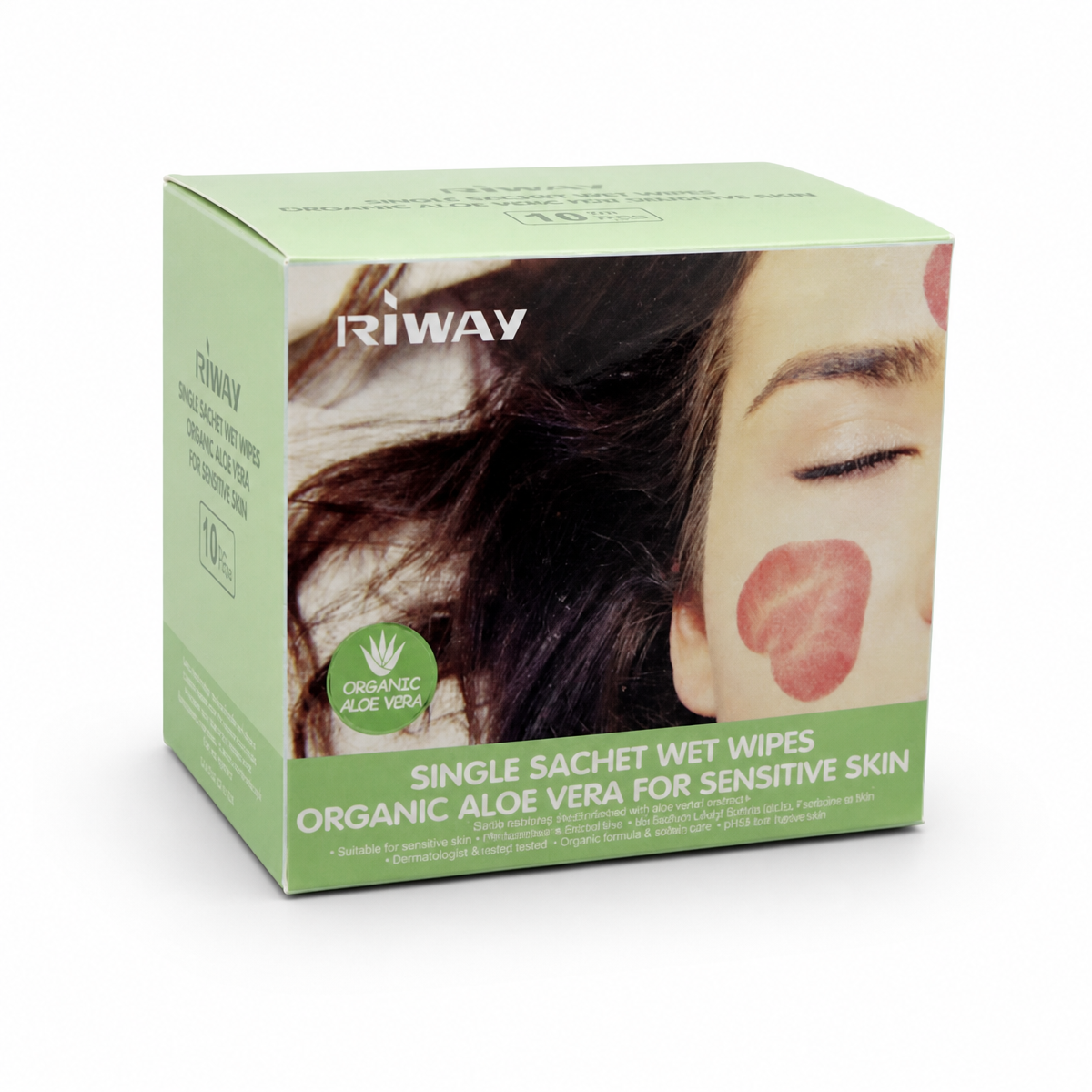 Organic Aloe Vera Wet Wipes for Sensitive Skin - Image 3