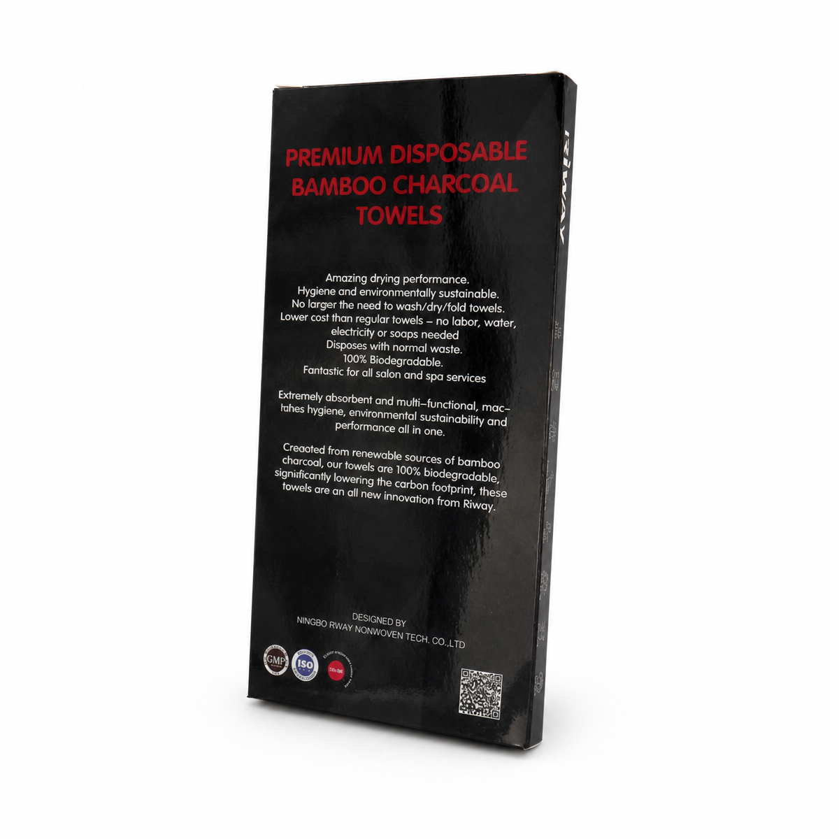 Biodegradable Bamboo Charcoal Disposable Towels - Image 3