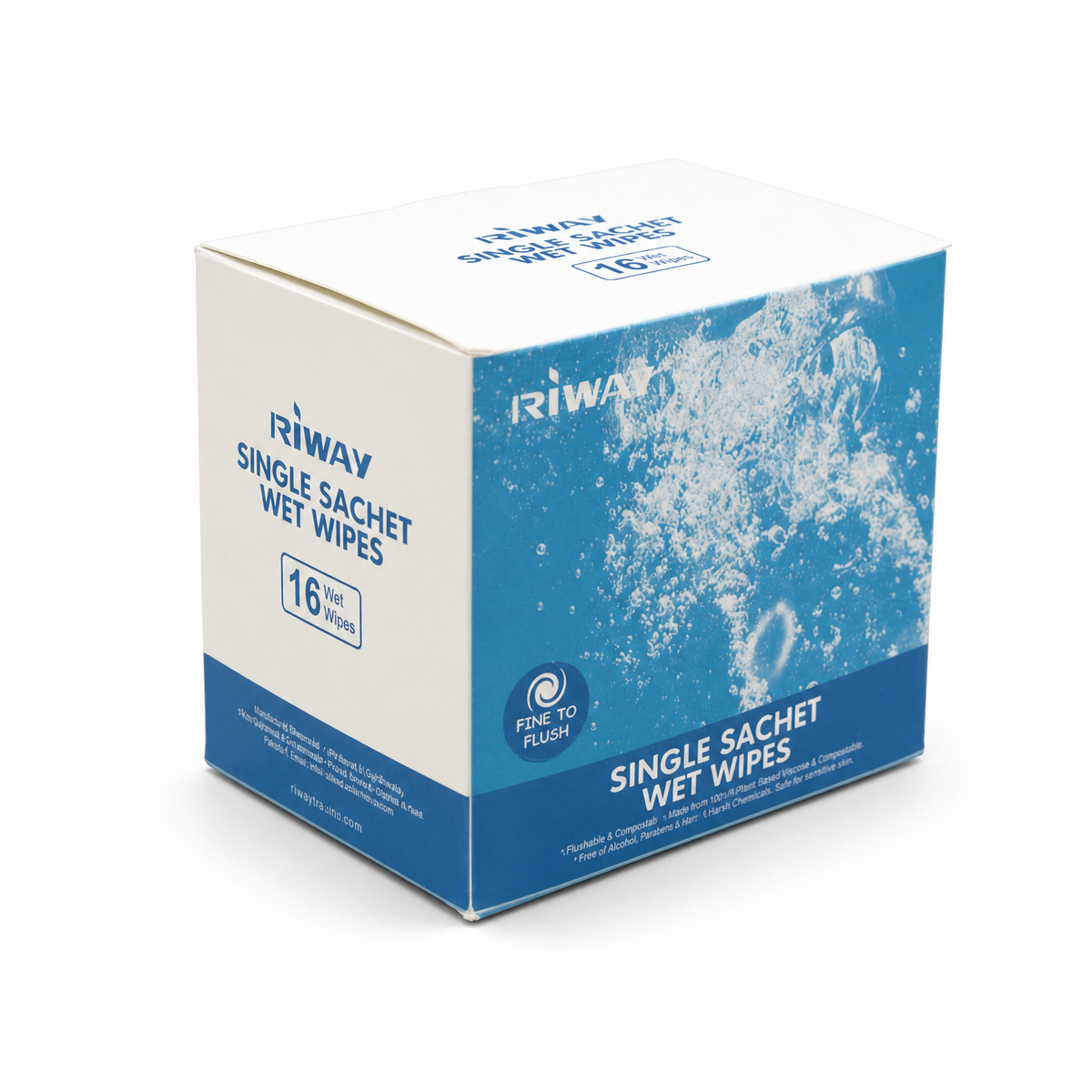 Flushable Wet Wipes — Sachet Pack - Image 2