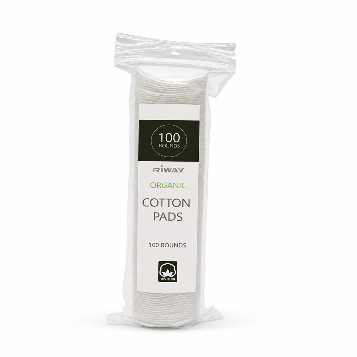 100% Cotton Facial Cleansing Round Cosmetic Pads - Image 2