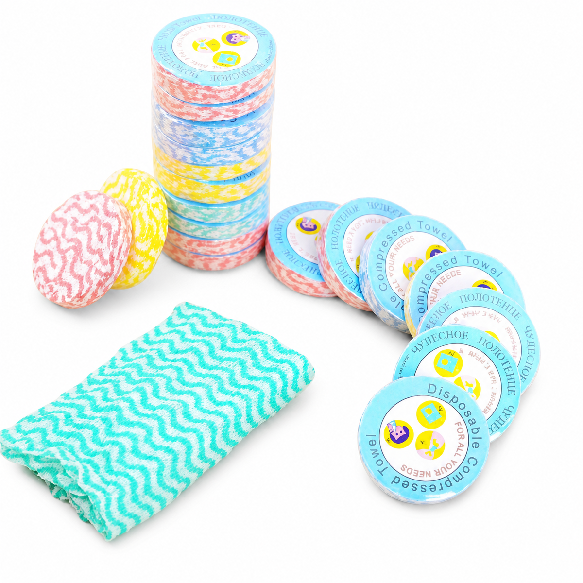 Disposable magic towel for outdoor travel towel - Image 4
