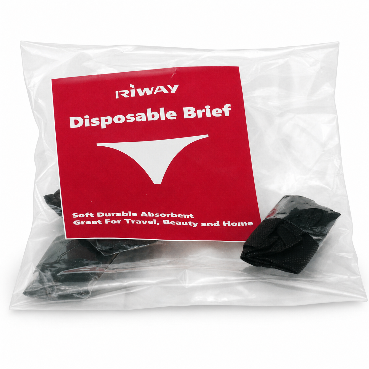 Disposable Brief-Black - Image 2