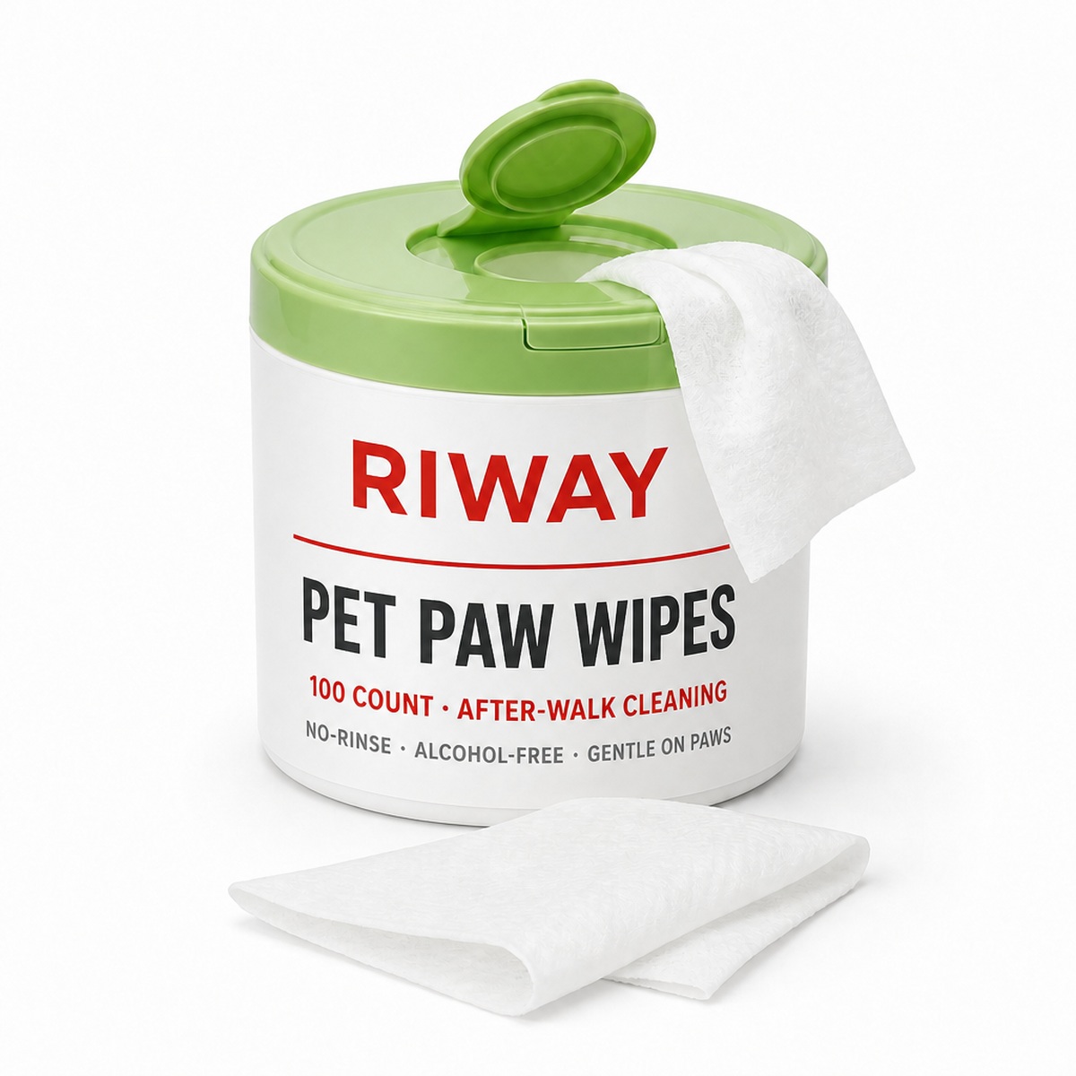 RIWAY pet paw wipes after walk tub OEM